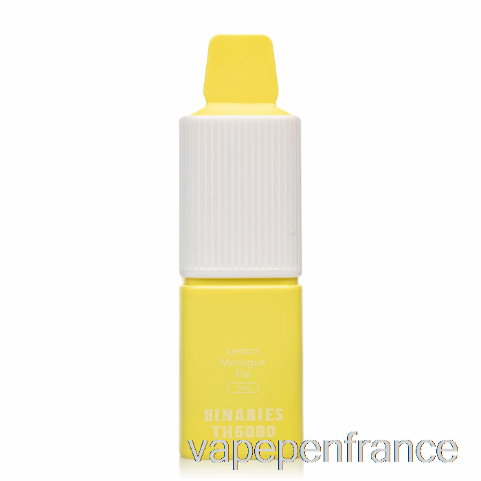 Horizon Binaires Th6000 Stylo Vape Jetable Pour Tarte Au Citron Meringuée